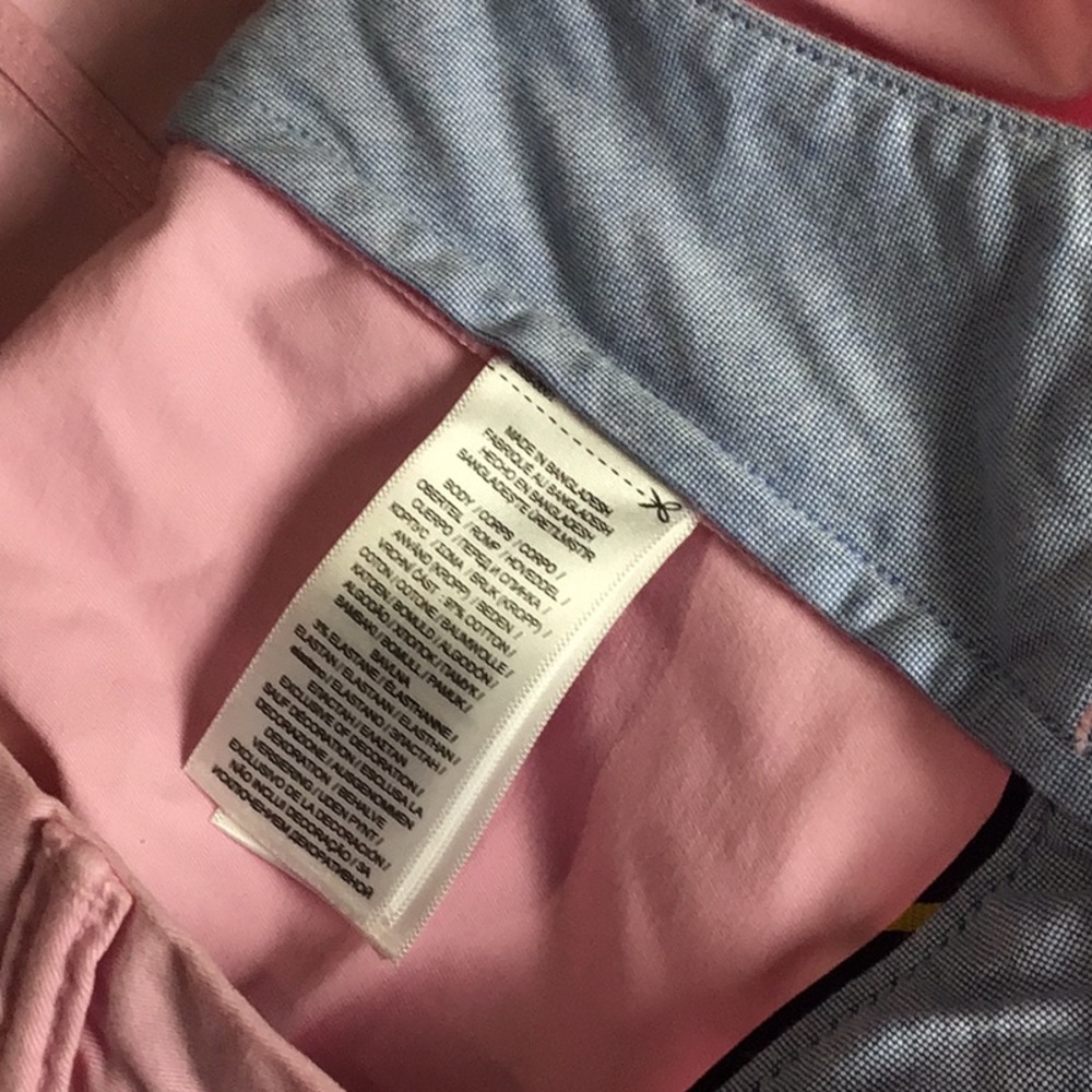 Ralph Lauren Pink Men’s Flat Front Shorts with Blue Pony size 46:classic fit - Picture 8 of 16
